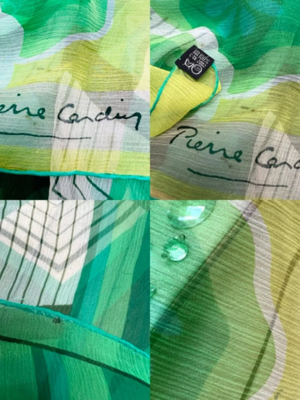 Pierre Cardin Paris + Other silk  Chiffon  scarf 30